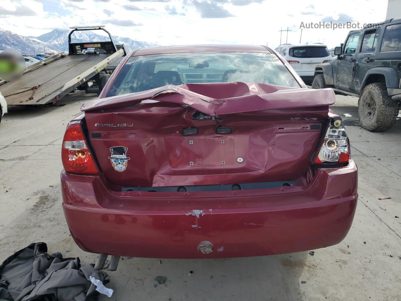 2004 Chevrolet Malibu Lt Red vin: 1G1ZU54854F100129