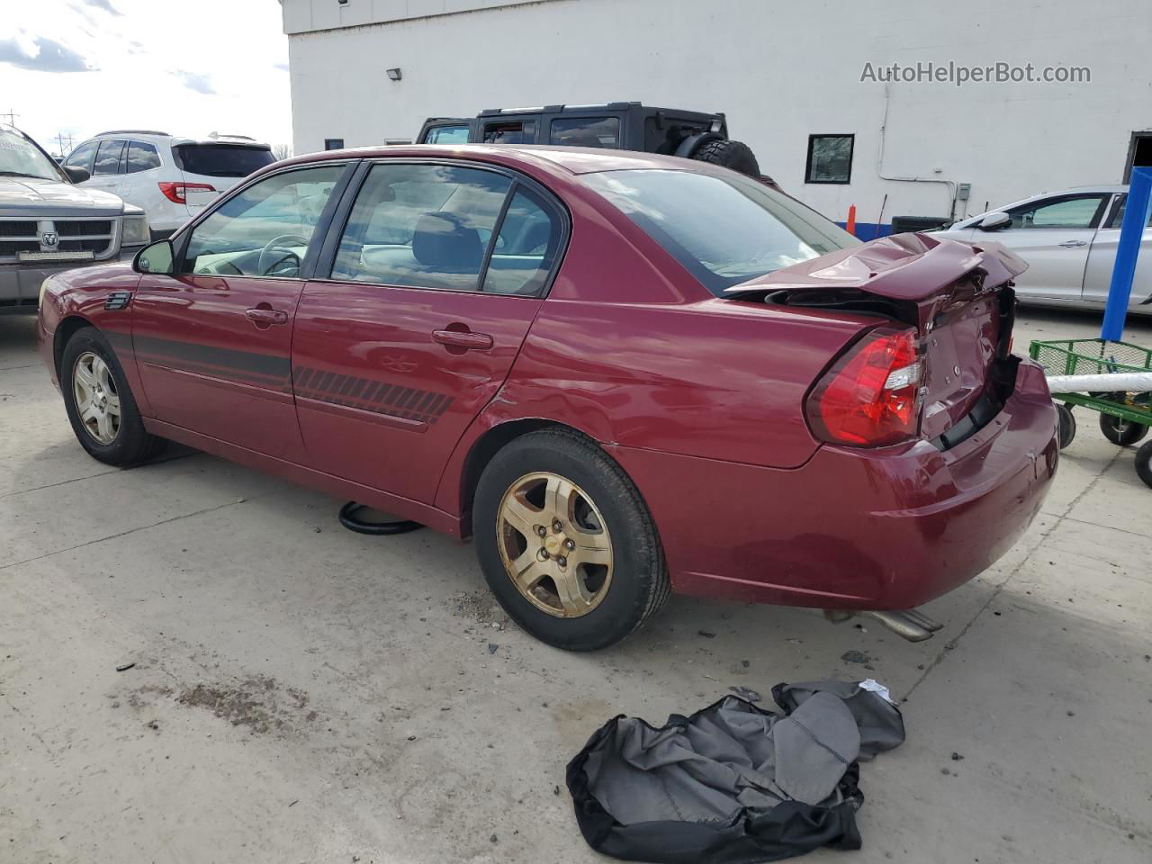 2004 Chevrolet Malibu Lt Red vin: 1G1ZU54854F100129