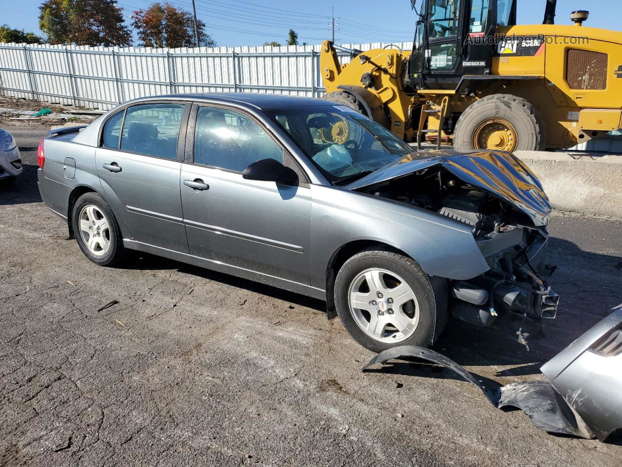 2004 Chevrolet Malibu Lt Gray vin: 1G1ZU54864F191928