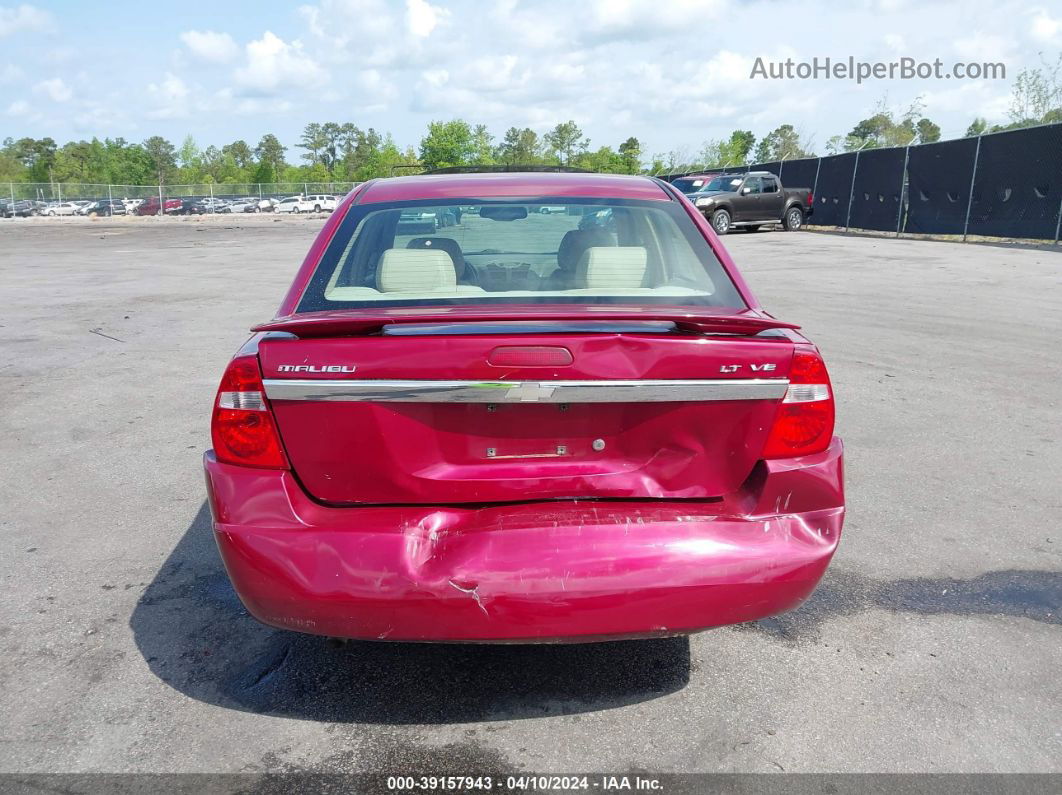 2004 Chevrolet Malibu Lt Бордовый vin: 1G1ZU54864F207013