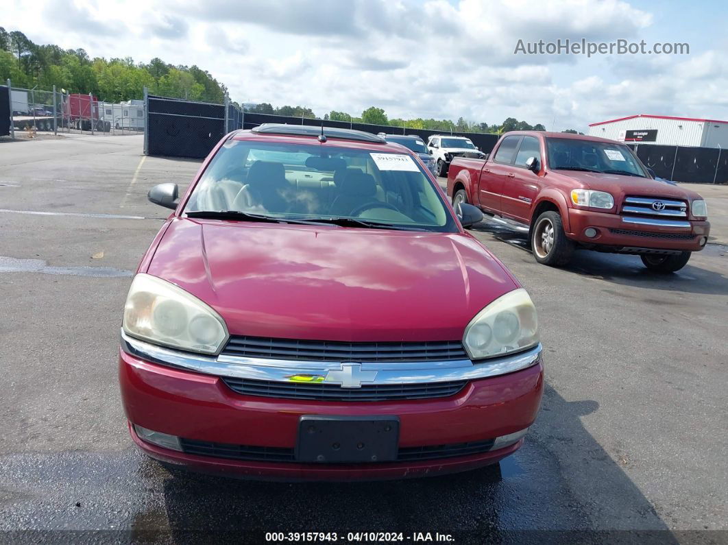 2004 Chevrolet Malibu Lt Бордовый vin: 1G1ZU54864F207013