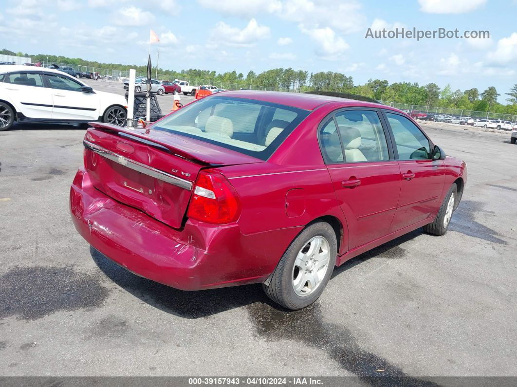 2004 Chevrolet Malibu Lt Бордовый vin: 1G1ZU54864F207013