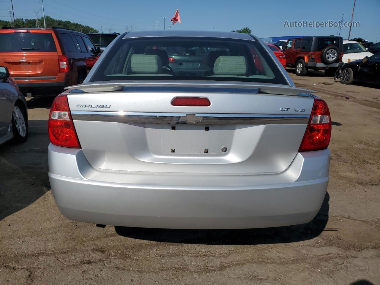 2004 Chevrolet Malibu Lt Silver vin: 1G1ZU54864F229674