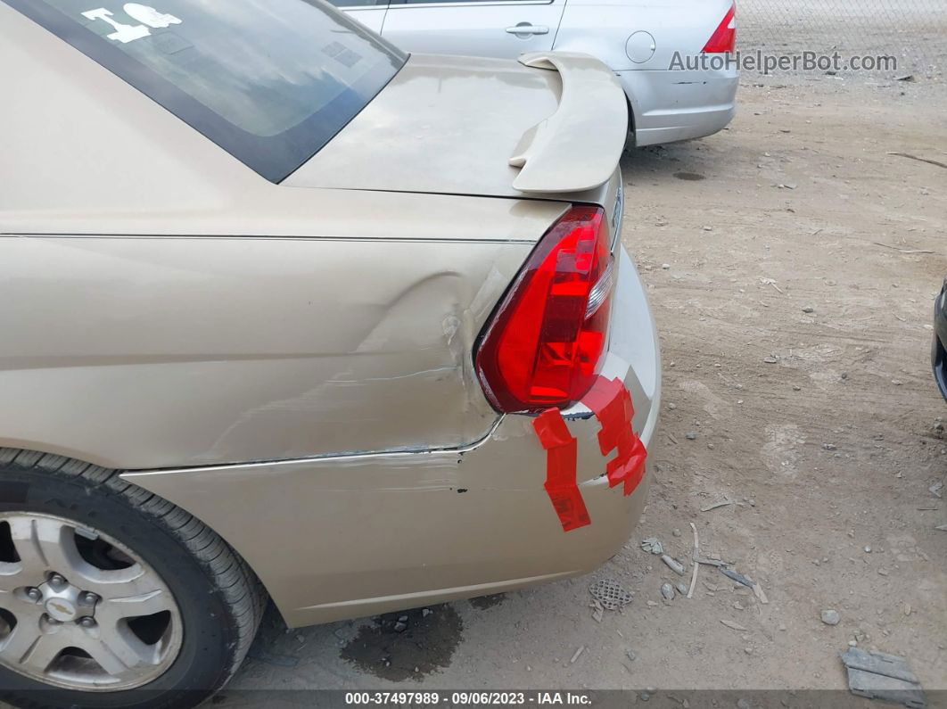 2004 Chevrolet Malibu   Золотой vin: 1G1ZU54A44F109470