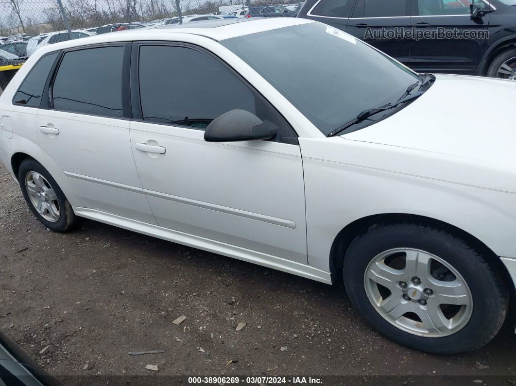 2004 Chevrolet Malibu Maxx Lt White vin: 1G1ZU64814F245545