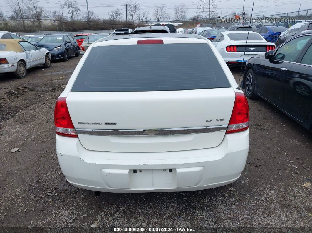 2004 Chevrolet Malibu Maxx Lt White vin: 1G1ZU64814F245545