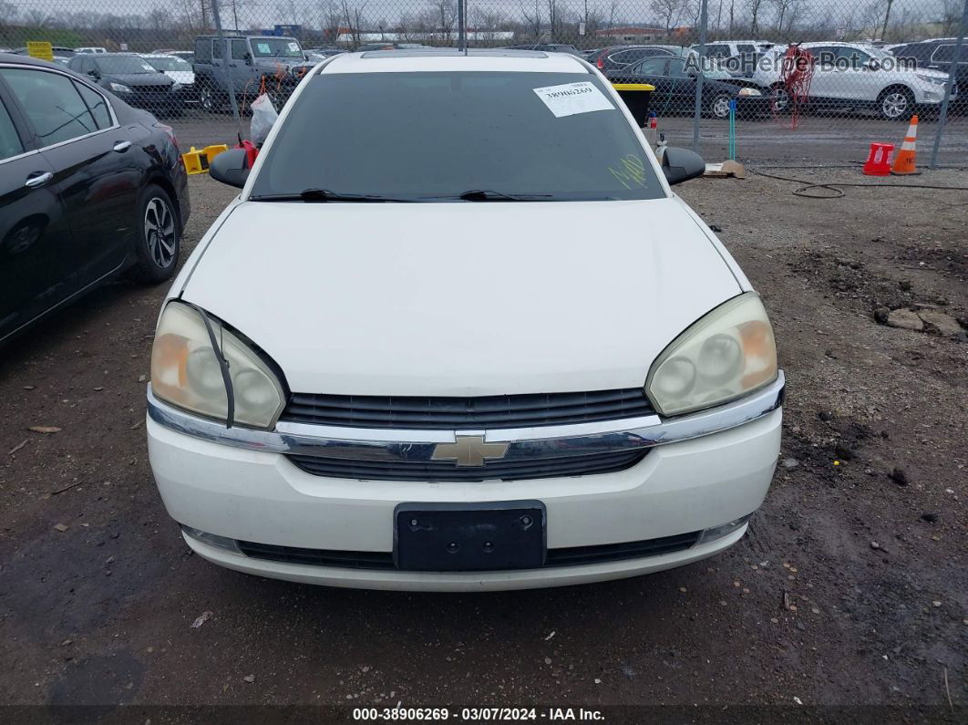 2004 Chevrolet Malibu Maxx Lt White vin: 1G1ZU64814F245545