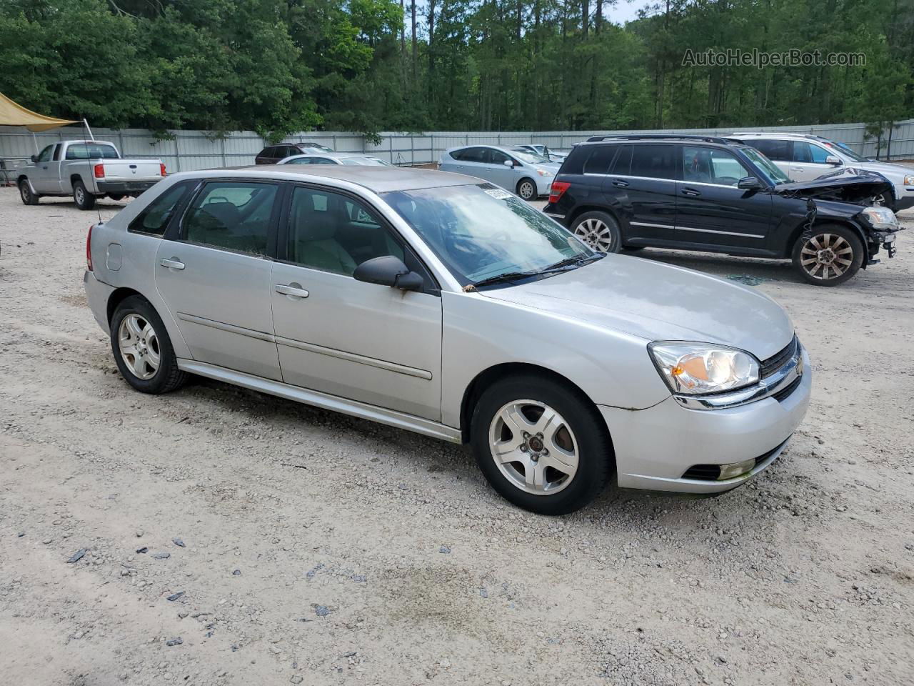 2004 Chevrolet Malibu Maxx Lt Silver vin: 1G1ZU64824F175635