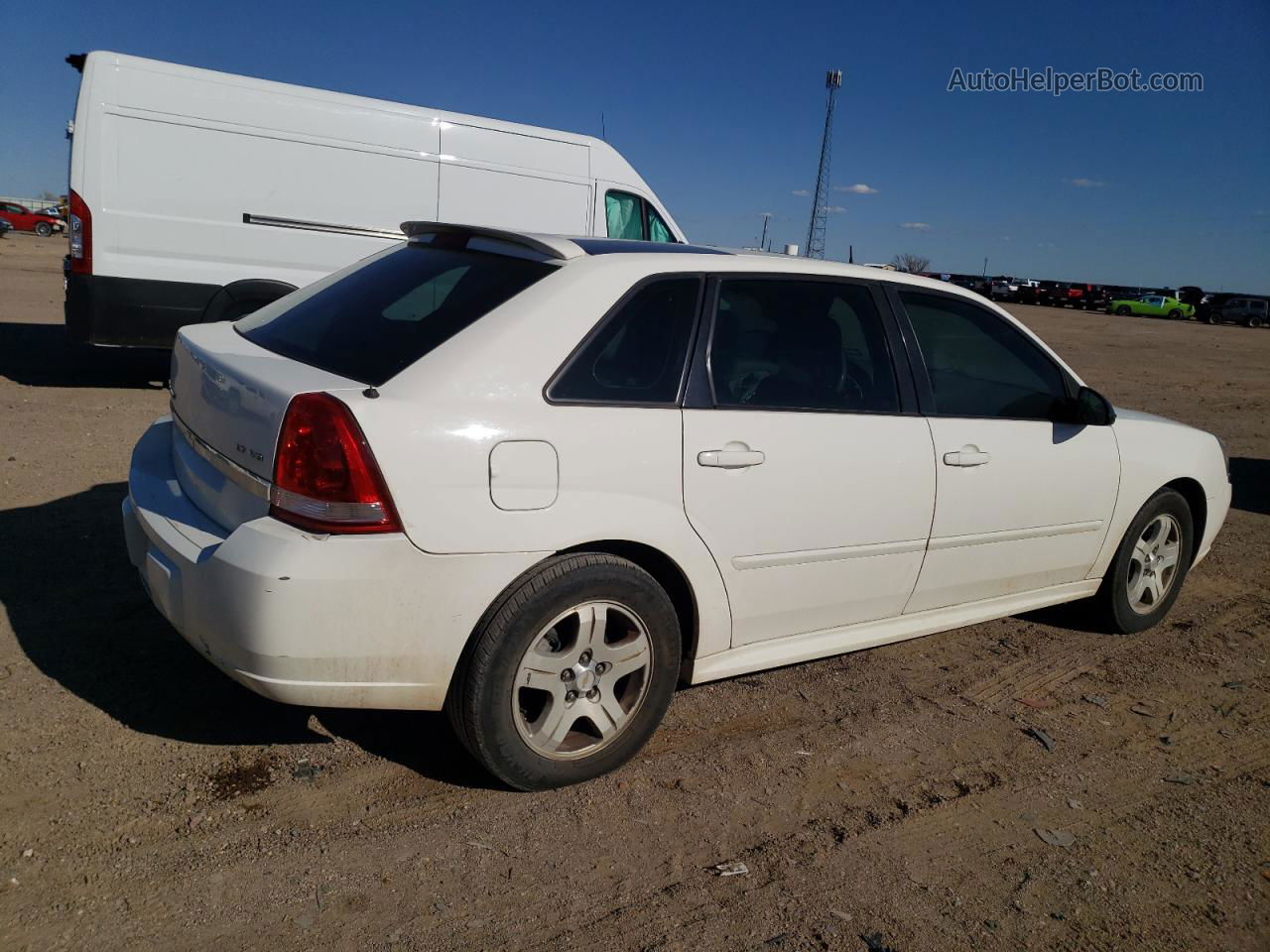 2004 Chevrolet Malibu Maxx Lt White vin: 1G1ZU64844F218663