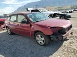 2004 Chevrolet Malibu Maxx Lt Burgundy vin: 1G1ZU64844F223877