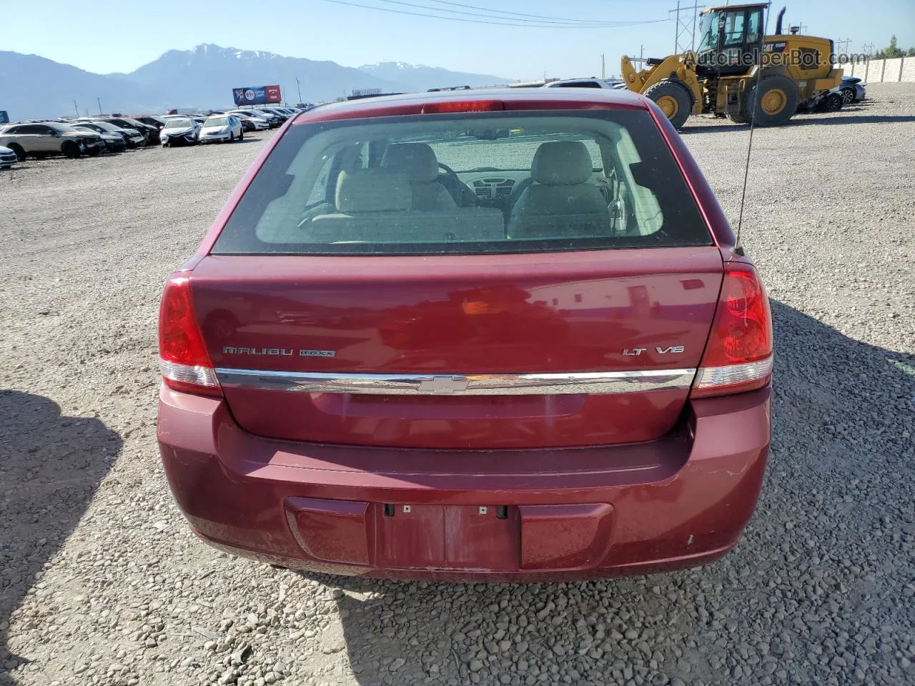 2004 Chevrolet Malibu Maxx Lt Burgundy vin: 1G1ZU64844F223877