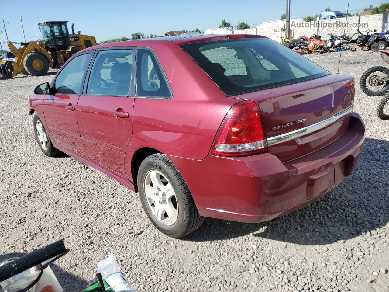 2004 Chevrolet Malibu Maxx Lt Burgundy vin: 1G1ZU64844F223877