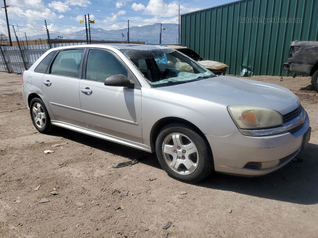 2004 Chevrolet Malibu Maxx Lt Silver vin: 1G1ZU64854F176262