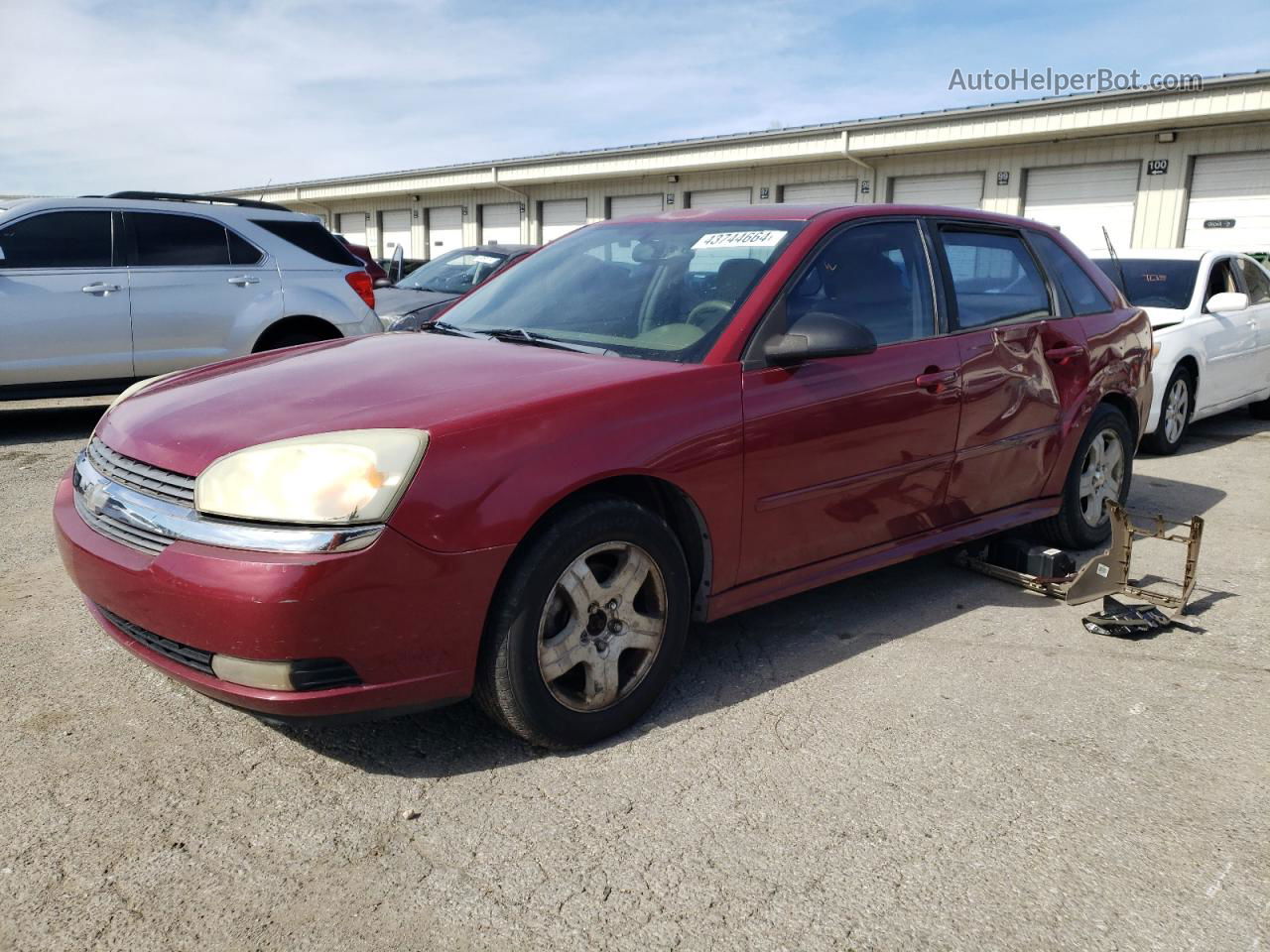 2004 Chevrolet Malibu Maxx Lt Red vin: 1G1ZU64864F189425