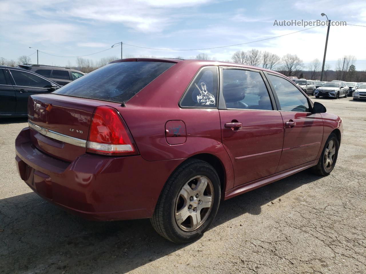 2004 Chevrolet Malibu Maxx Lt Red vin: 1G1ZU64864F189425