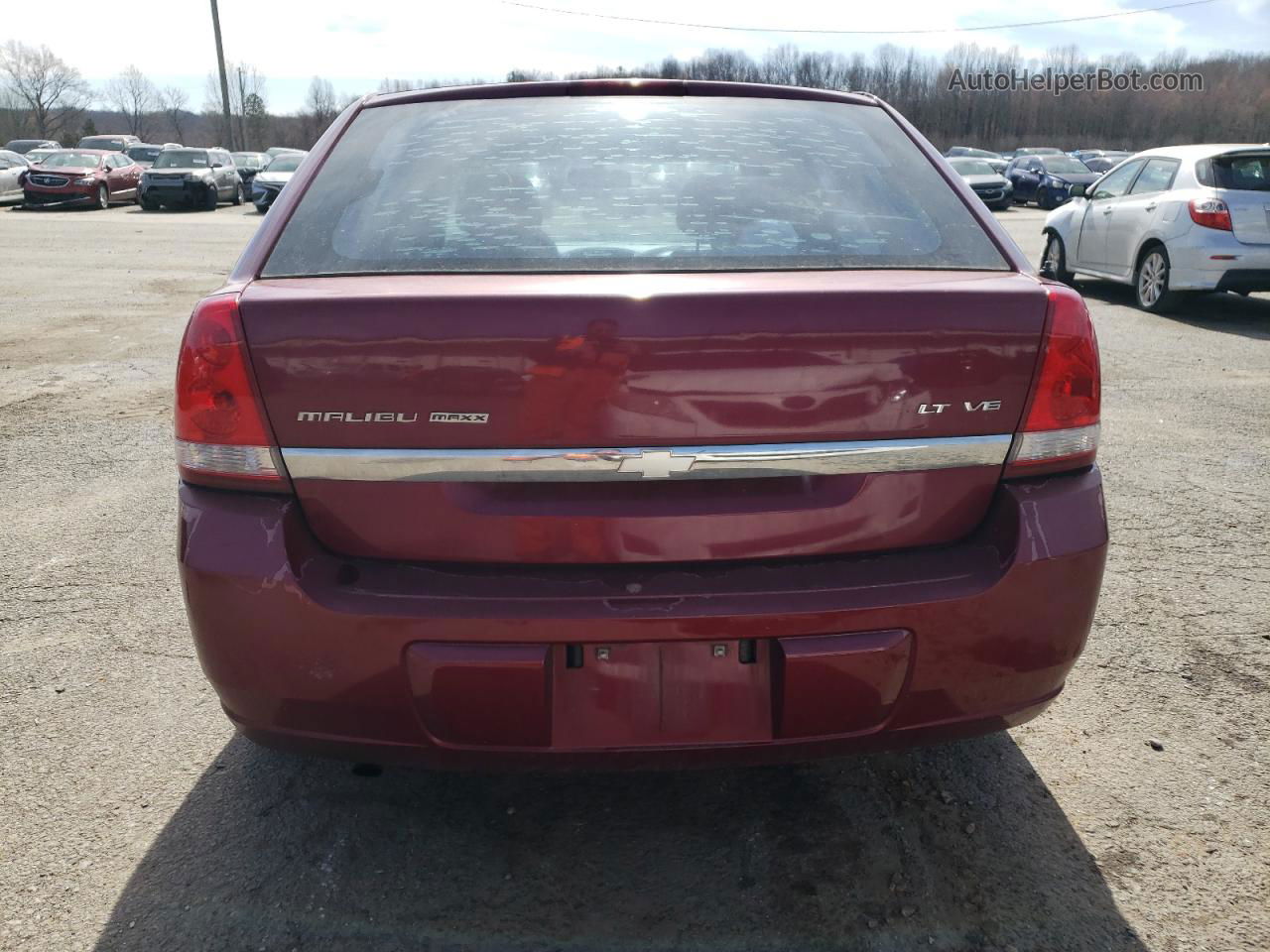 2004 Chevrolet Malibu Maxx Lt Red vin: 1G1ZU64864F189425