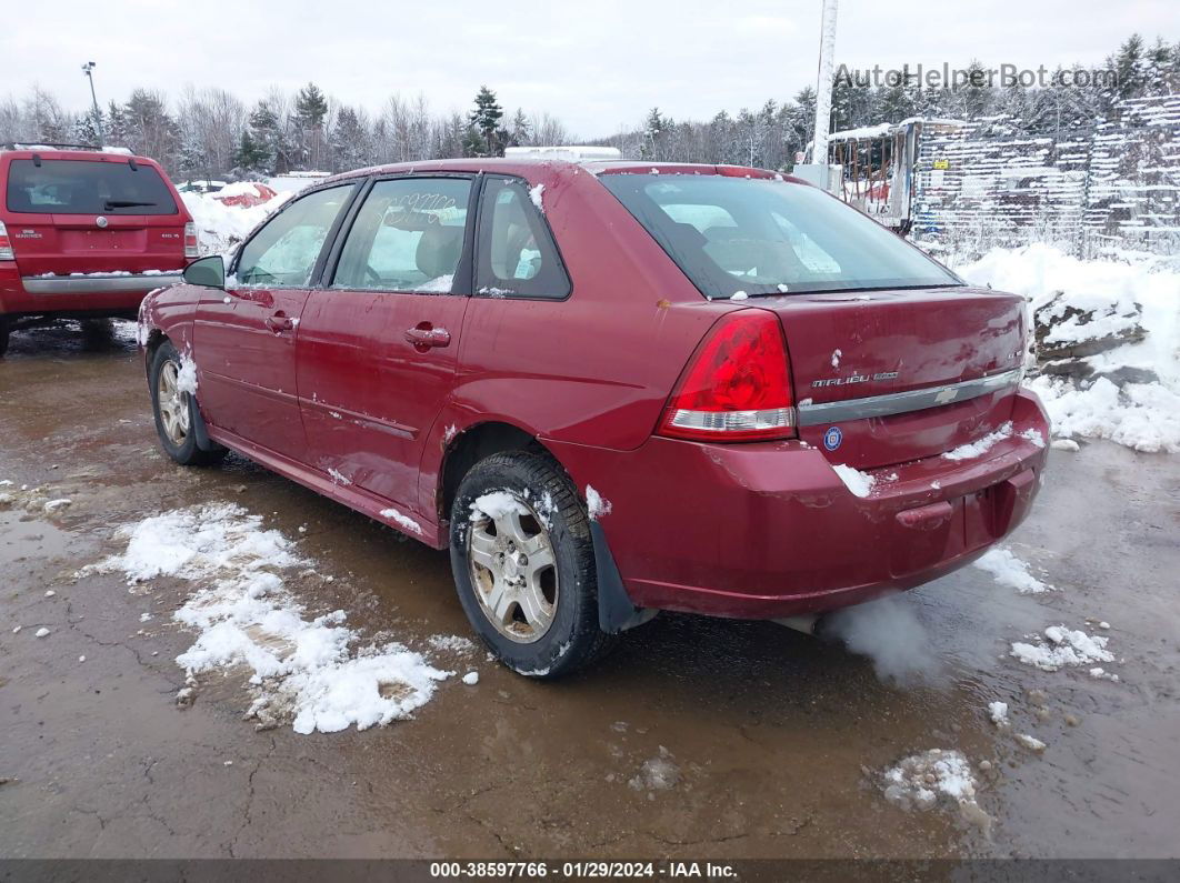 2004 Chevrolet Malibu Maxx Lt Maroon vin: 1G1ZU648X4F196460