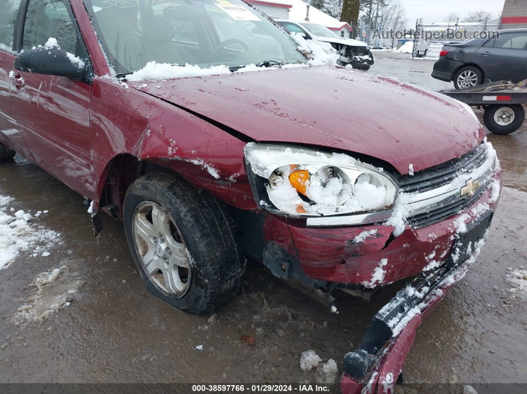 2004 Chevrolet Malibu Maxx Lt Maroon vin: 1G1ZU648X4F196460