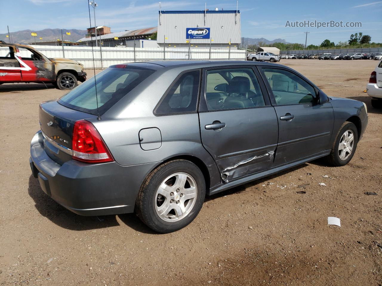 2004 Chevrolet Malibu Maxx Lt Gray vin: 1G1ZU648X4F243874