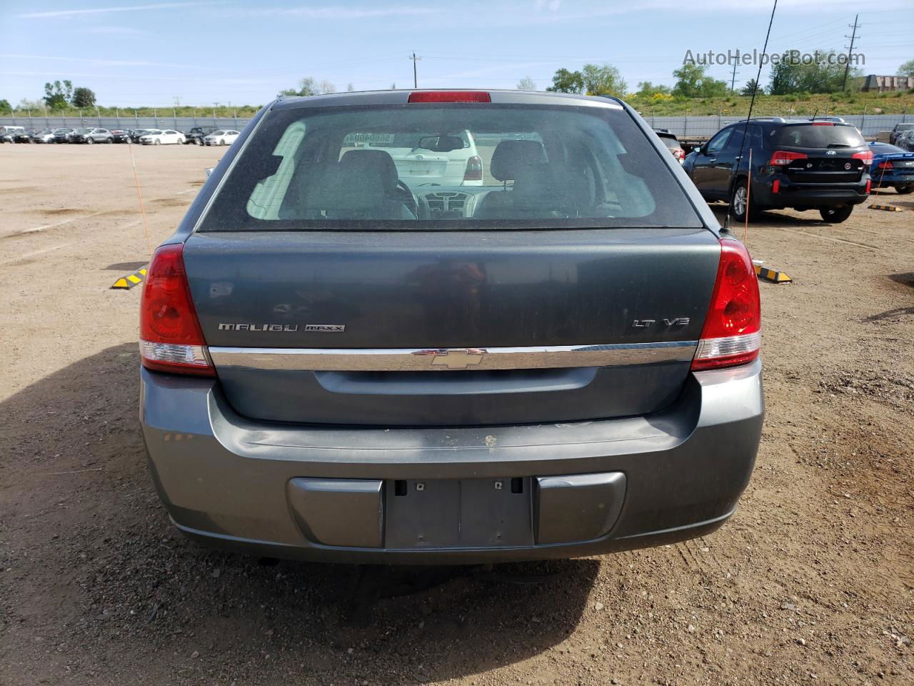 2004 Chevrolet Malibu Maxx Lt Gray vin: 1G1ZU648X4F243874