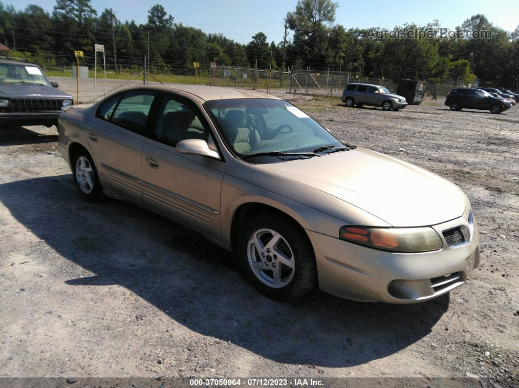 2005 Pontiac Bonneville Se Beige vin: 1G2HX52K75U116262