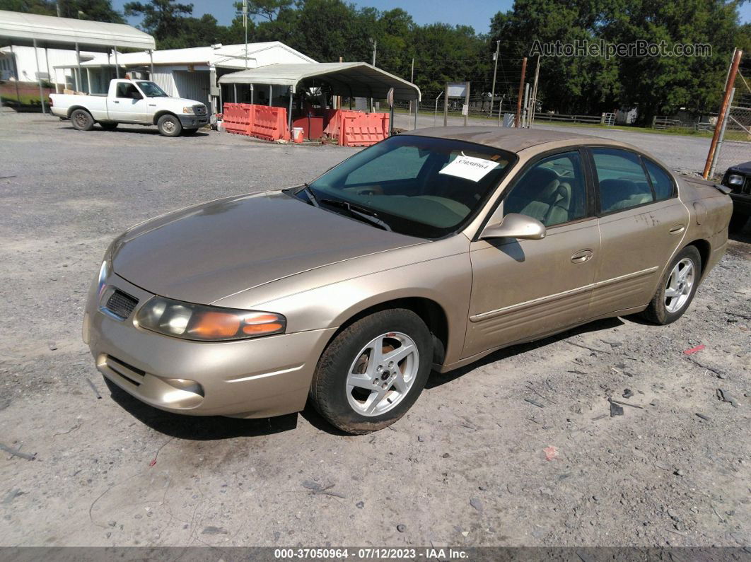 2005 Pontiac Bonneville Se Beige vin: 1G2HX52K75U116262