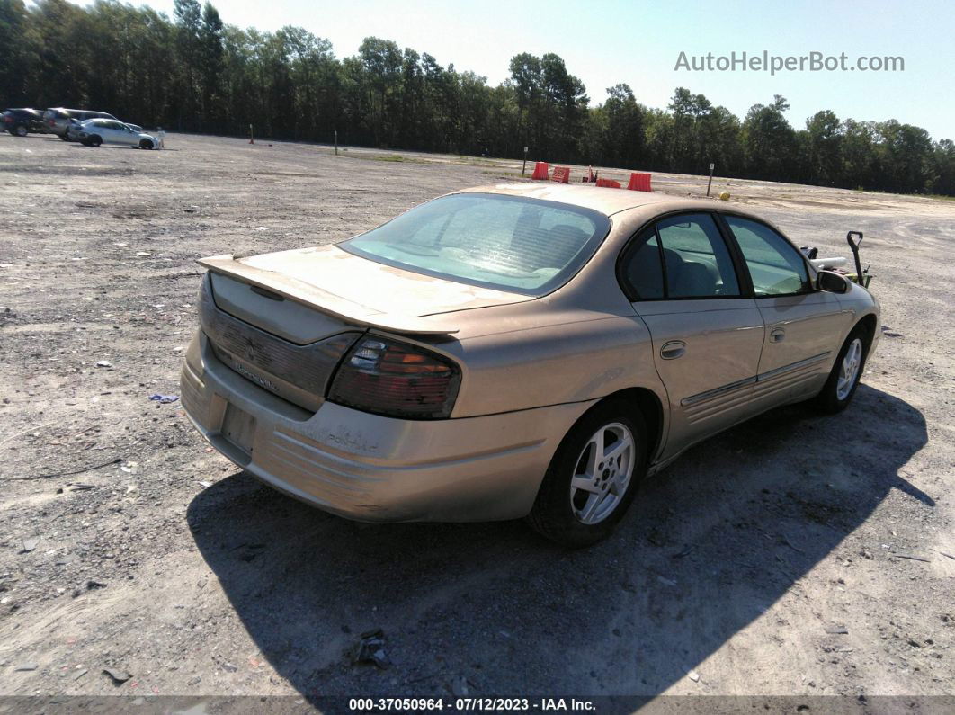 2005 Pontiac Bonneville Se Beige vin: 1G2HX52K75U116262