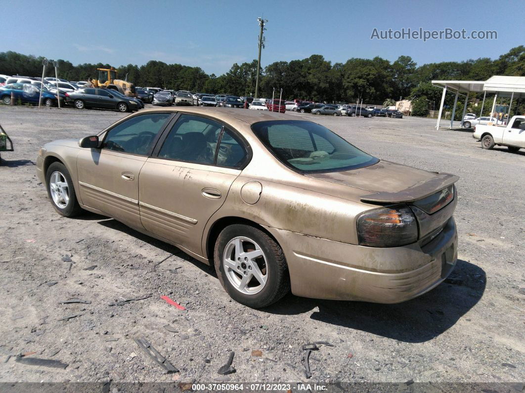 2005 Pontiac Bonneville Se Beige vin: 1G2HX52K75U116262