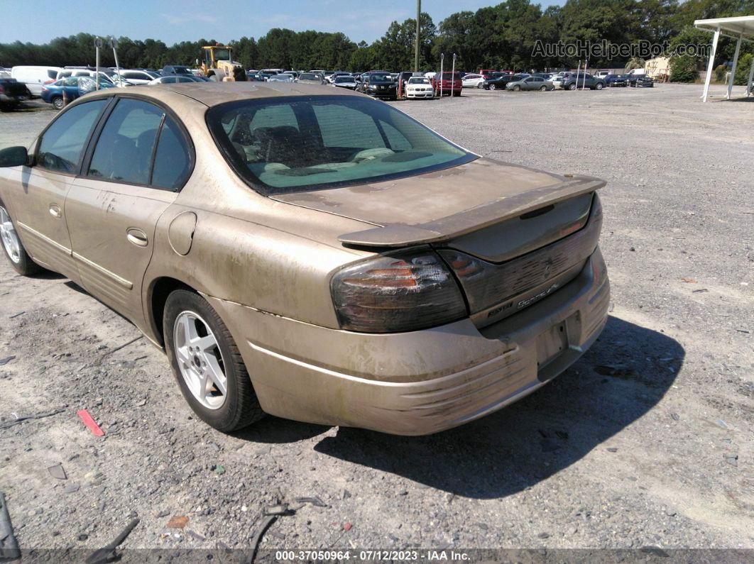 2005 Pontiac Bonneville Se Beige vin: 1G2HX52K75U116262