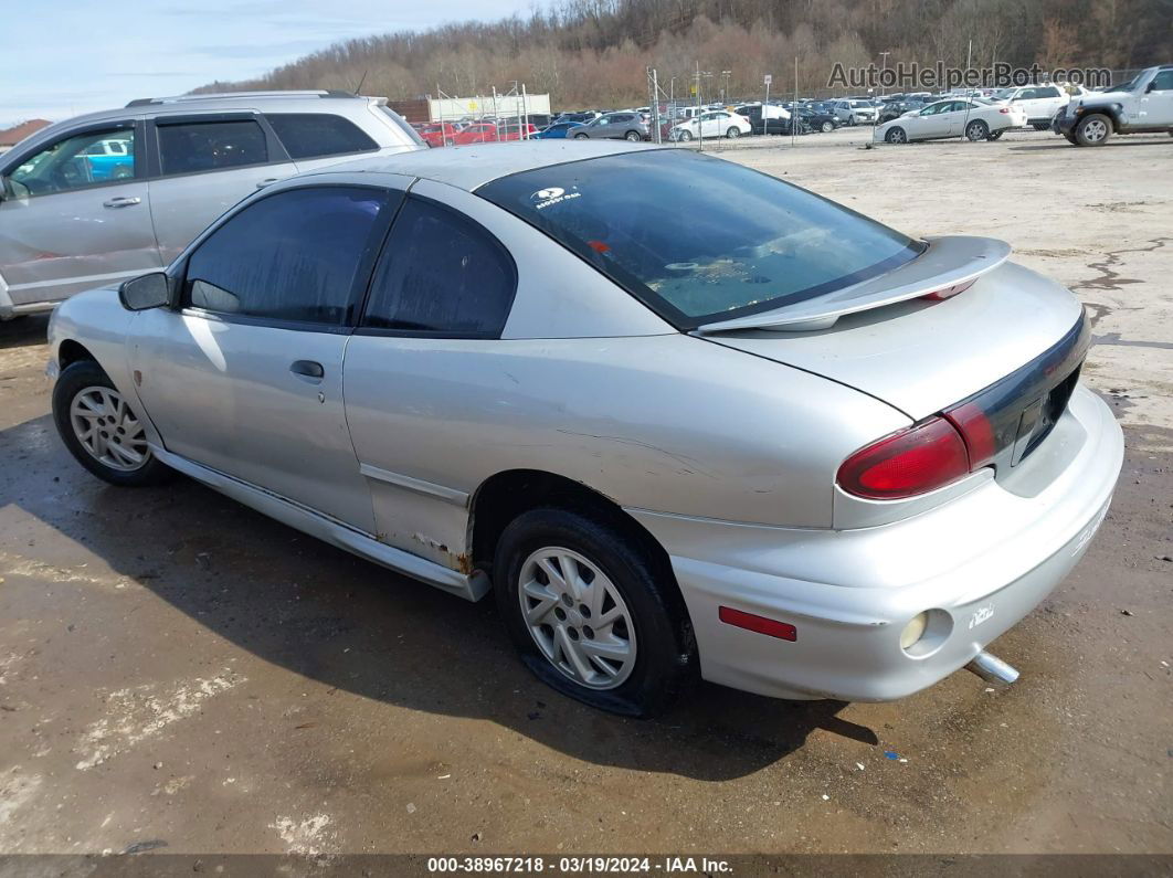 2000 Pontiac Sunfire Se Silver vin: 1G2JB1242Y7408446