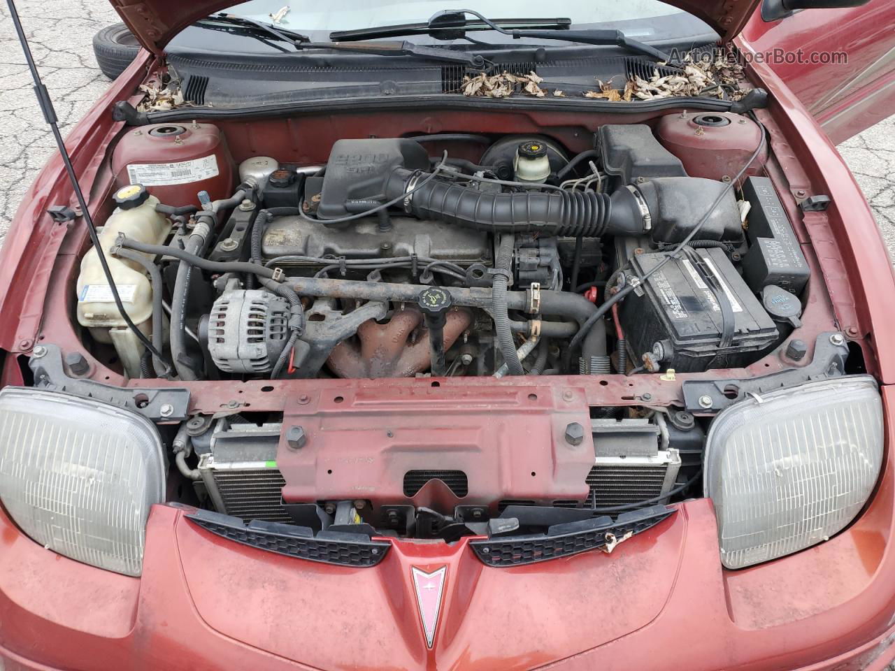 2000 Pontiac Sunfire Se Orange vin: 1G2JB1245Y7356150