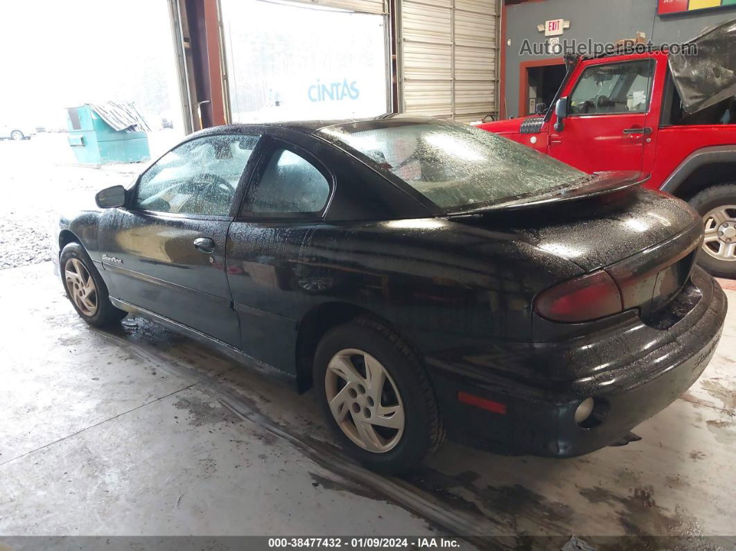 2000 Pontiac Sunfire Se Black vin: 1G2JB1246Y7288778