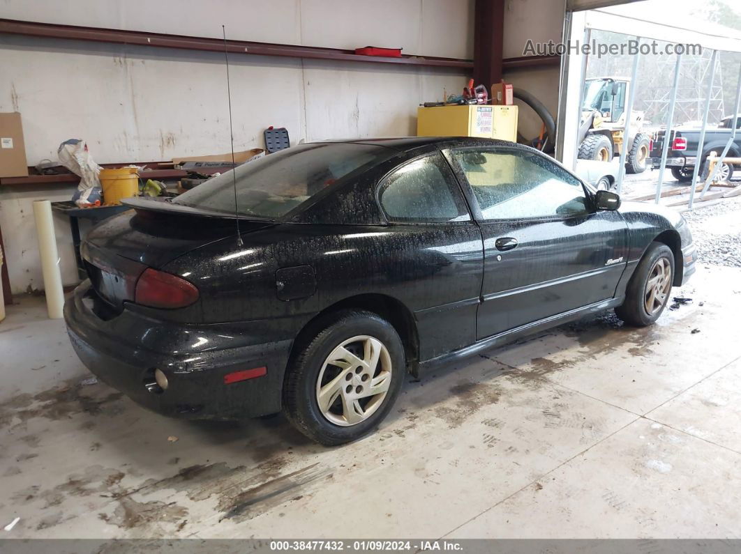 2000 Pontiac Sunfire Se Black vin: 1G2JB1246Y7288778