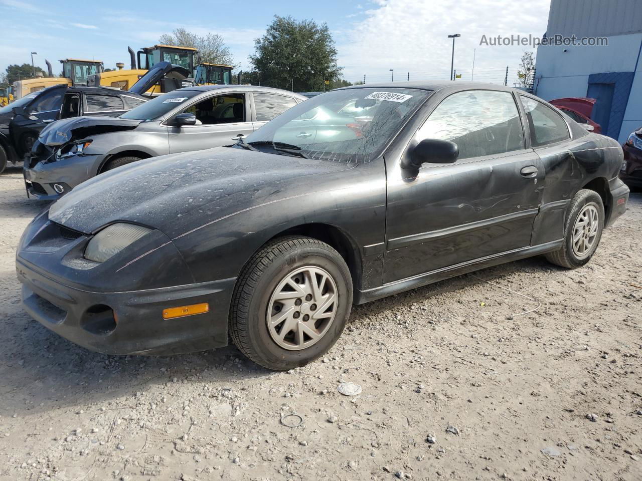 2000 Pontiac Sunfire Se Черный vin: 1G2JB1247Y7161926