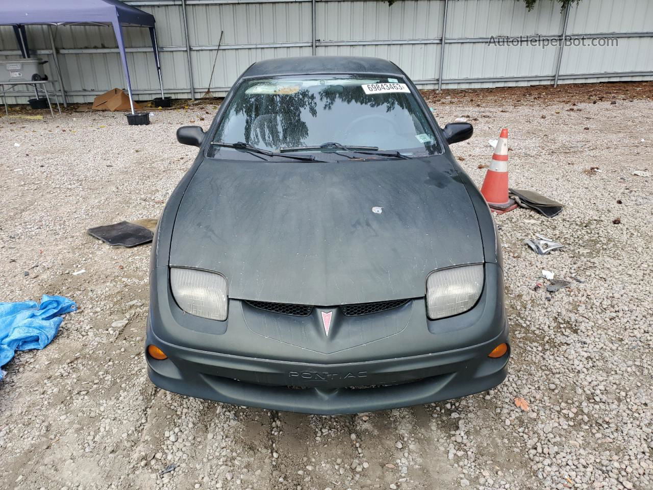 2000 Pontiac Sunfire Se Green vin: 1G2JB1249Y7171535