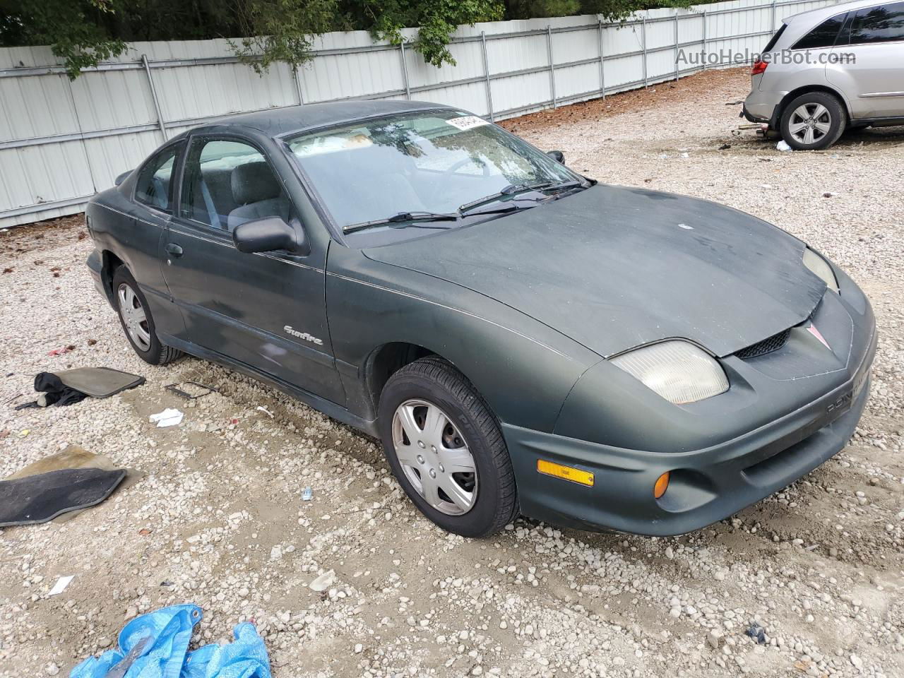 2000 Pontiac Sunfire Se Green vin: 1G2JB1249Y7171535