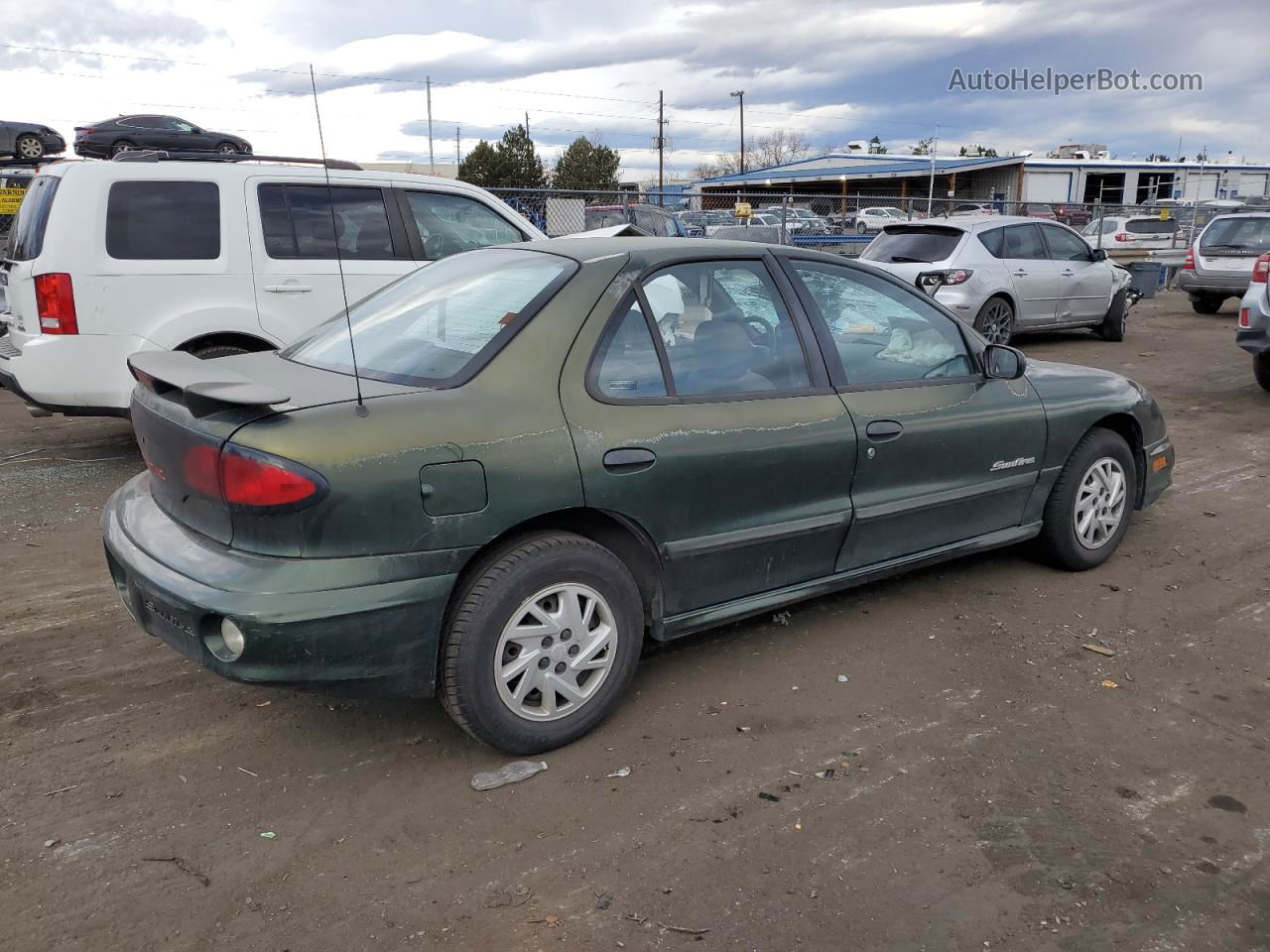 2000 Pontiac Sunfire Se Черный vin: 1G2JB5240Y7149446