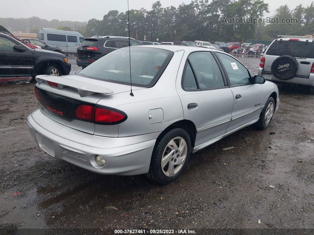 2000 Pontiac Sunfire Se Silver vin: 1G2JB5241Y7365869