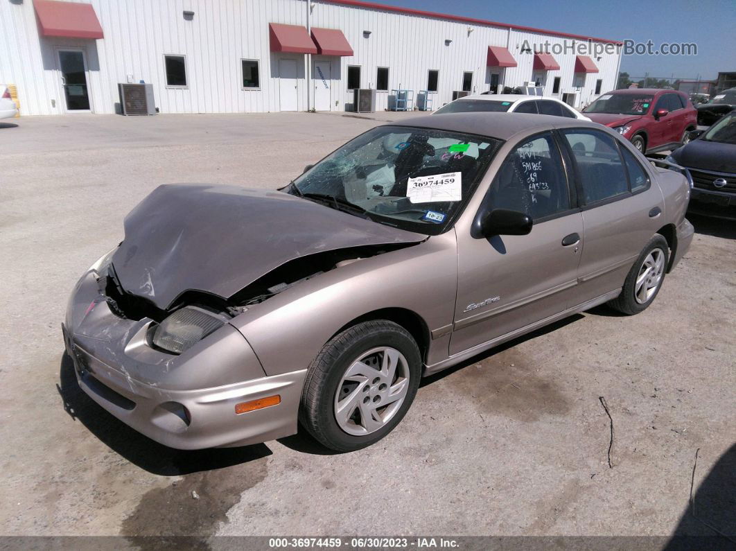 2000 Pontiac Sunfire Se Champagne vin: 1G2JB5244Y7322532