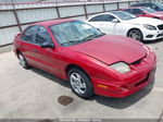 2000 Pontiac Sunfire Se Red vin: 1G2JB5245Y7230264