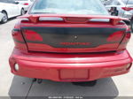 2000 Pontiac Sunfire Se Red vin: 1G2JB5245Y7230264