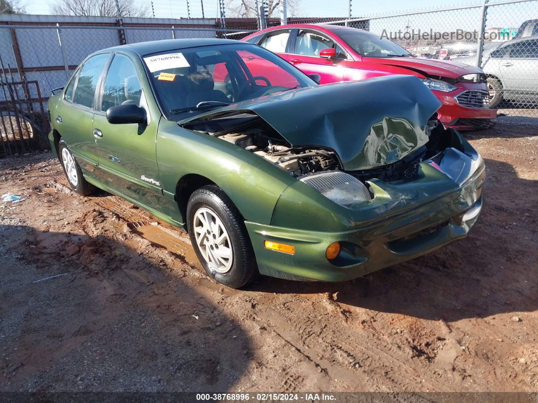 2000 Pontiac Sunfire Se Green vin: 1G2JB5246Y7403628