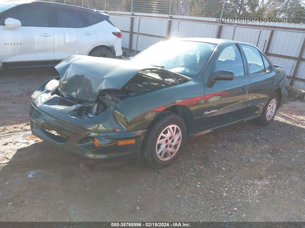 2000 Pontiac Sunfire Se Green vin: 1G2JB5246Y7403628