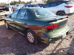 2000 Pontiac Sunfire Se Green vin: 1G2JB5246Y7403628