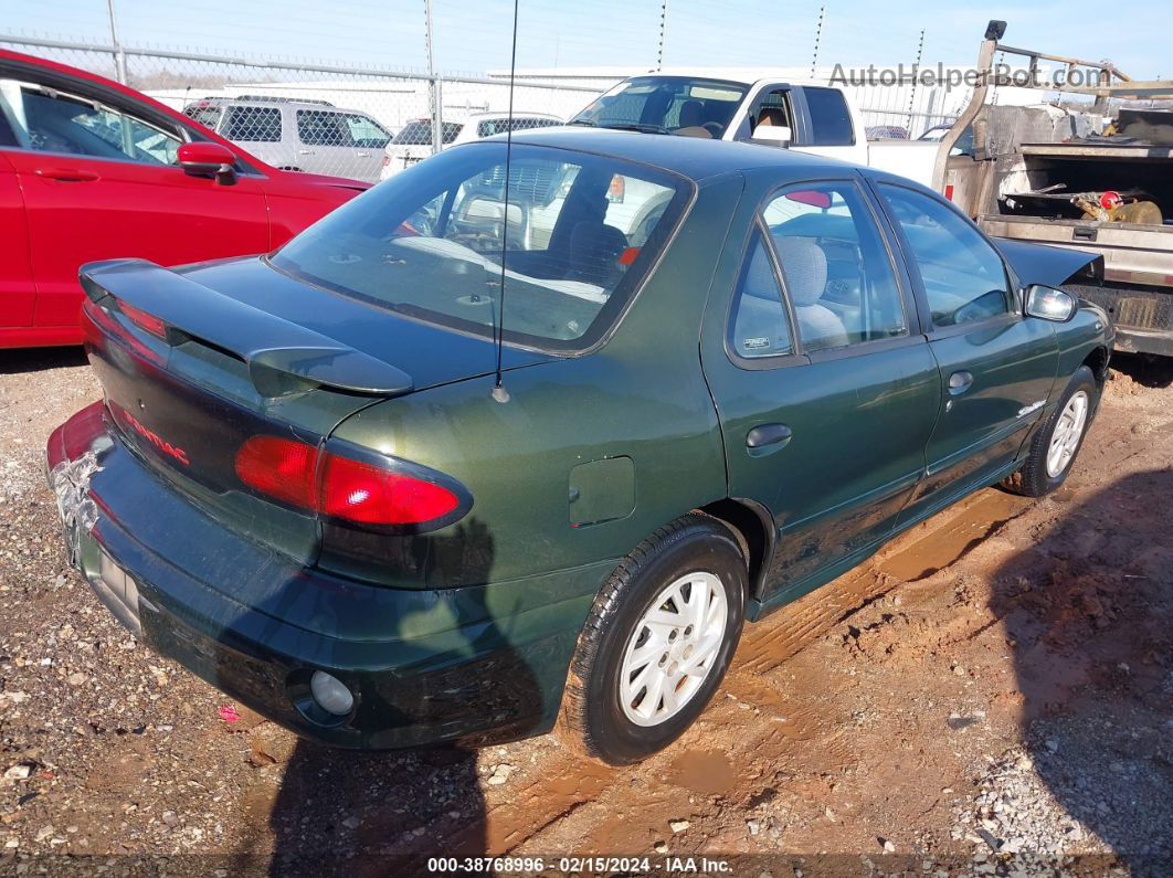 2000 Pontiac Sunfire Se Green vin: 1G2JB5246Y7403628