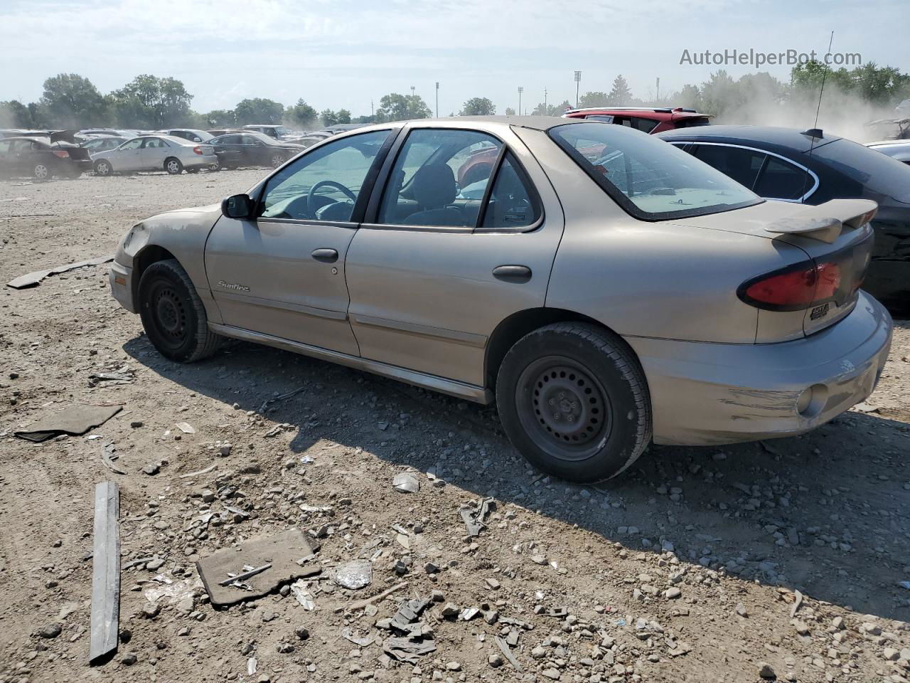 2000 Pontiac Sunfire Se Tan vin: 1G2JB5248Y7367134