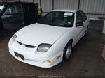 2000 Pontiac Sunfire Se White vin: 1G2JB524XY7370357