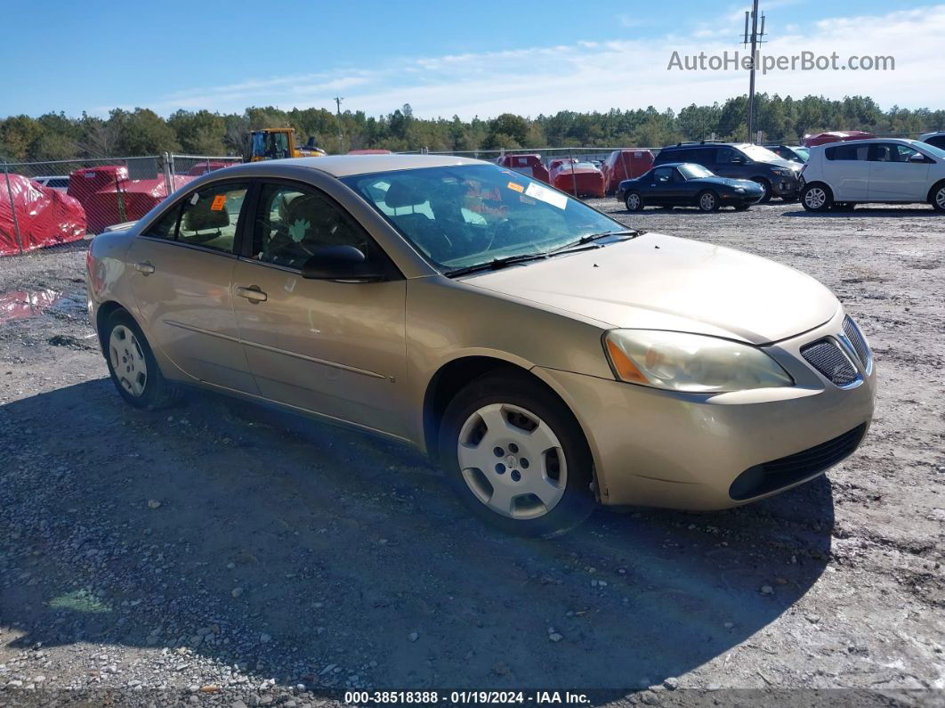 2006 Pontiac G6   Gold vin: 1G2ZF55B064145641