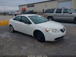 2006 Pontiac G6   White vin: 1G2ZF55B064277699