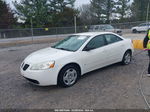 2006 Pontiac G6   White vin: 1G2ZF55B064277699